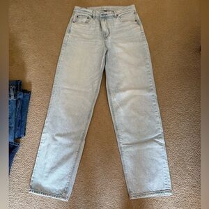 American Eagle Outfitters Blue Straight Leg Jeans
